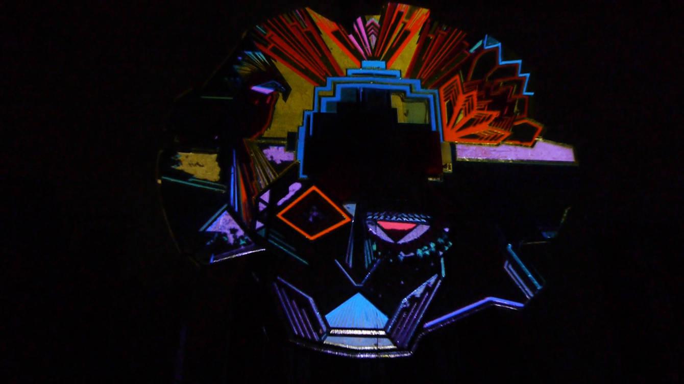 resorb projection mapping on tape art 3