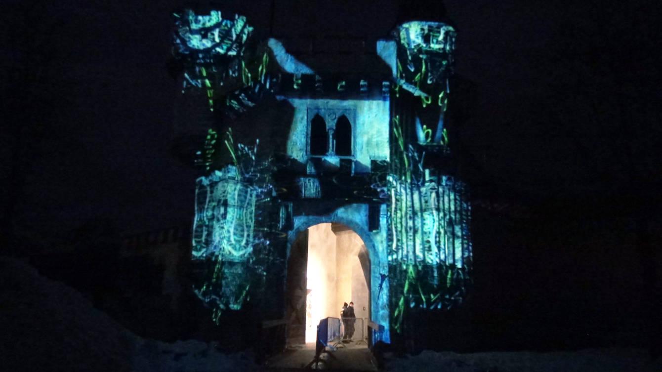 resorb Magic Castle Projection Mapping