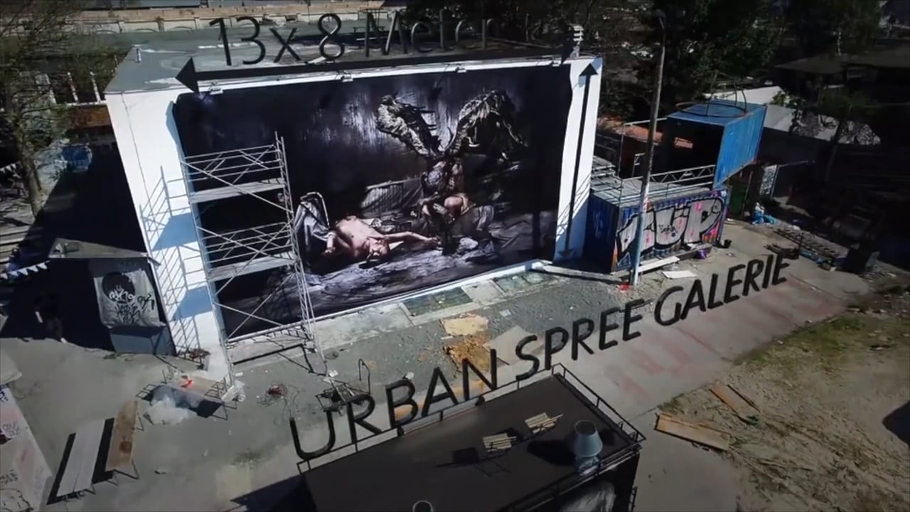 RE:SORB — the projected artwork at Murals and street art 2023, view 1 of 2